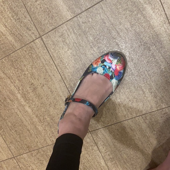 Iron Fist Flats with Gold Buckle and Skull Charm - Picture 15 of 15